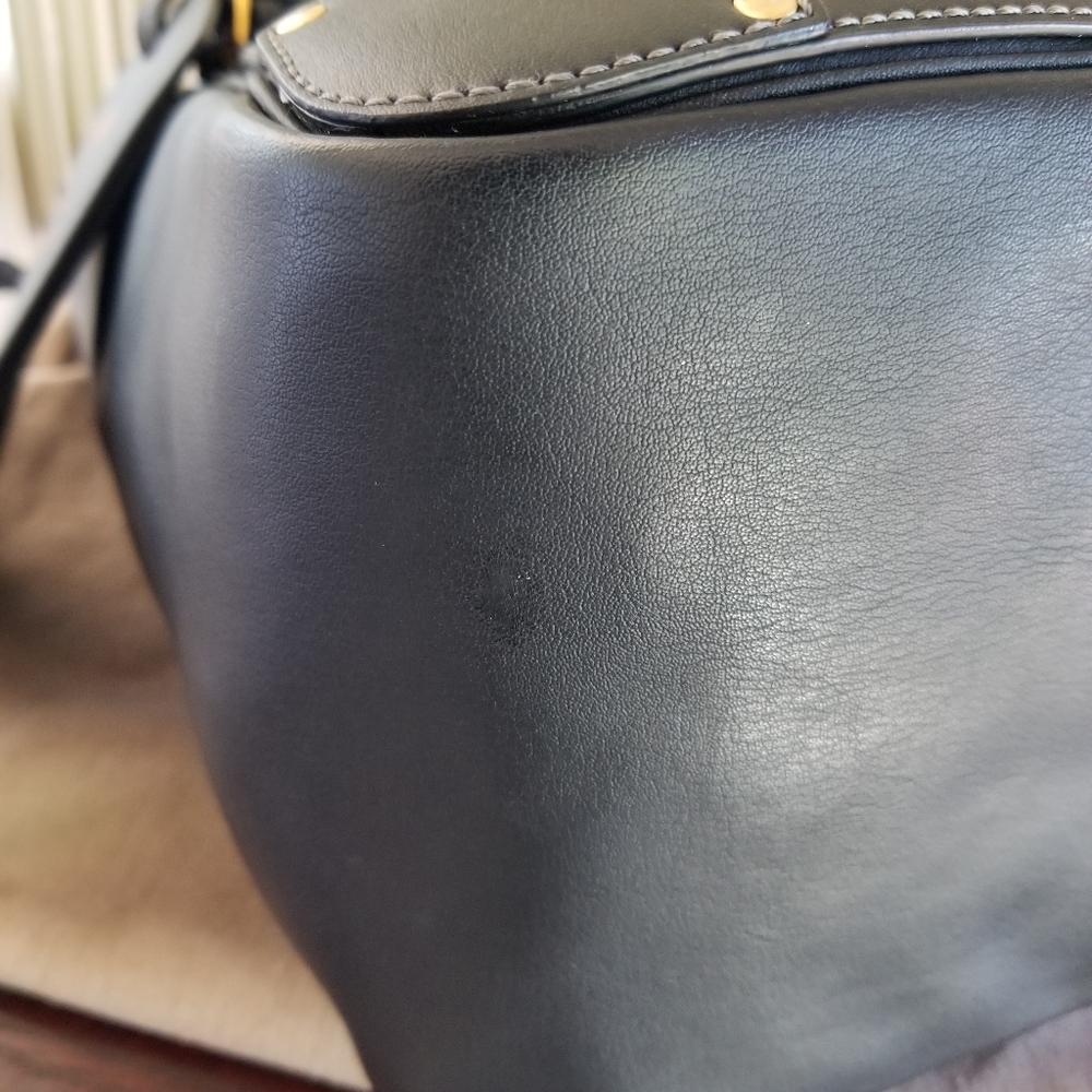 Sale!! Chloe black  eden big like new tote bag - Picture 14 of 16